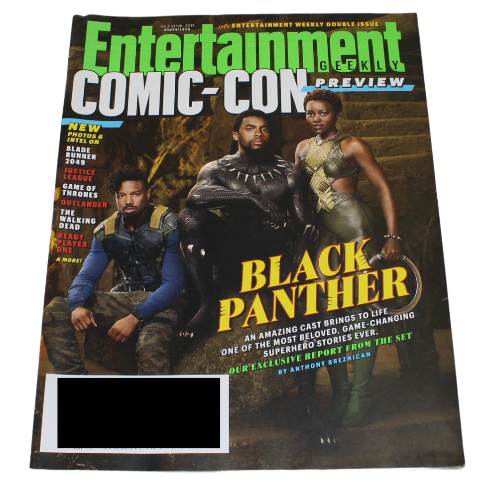 Entertainment Weekly July 21/28 2017 Chadwick Boseman Black Panther Comic-Con